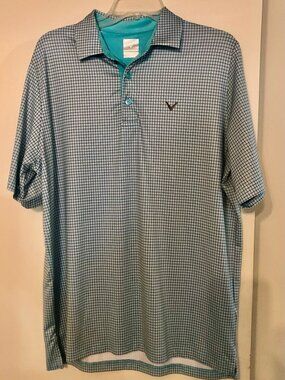 Callaway Light Blue Golf Shirt